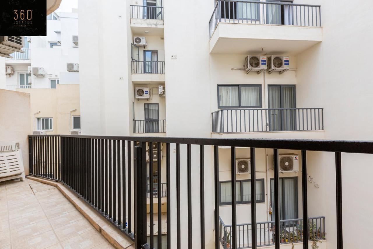 Central Apt 5Mins To Promenade With Sofa Ac & Wifi By 360 Estates Apartment Sliema Exterior photo